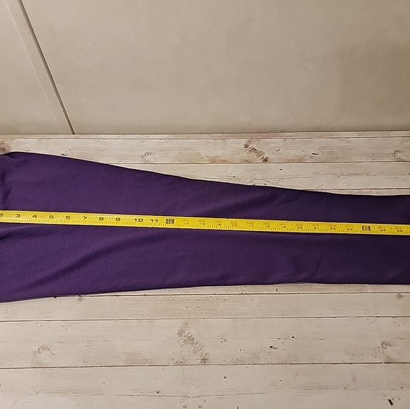 Flirtatious Size L Women's Pull On Dress Pants Acai Purple Large - Picture 11 of 14